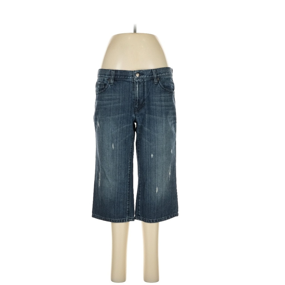 Ann Taylor Blue Cropped Ankle Jeans